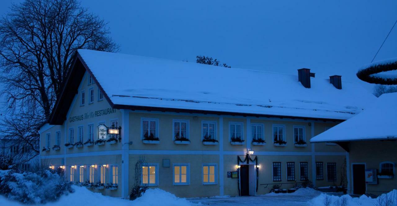 Hotel Alter Wirt Халльбергмос Экстерьер фото